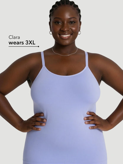 Seamless Shaping Scoop Neck Daily Cami Top