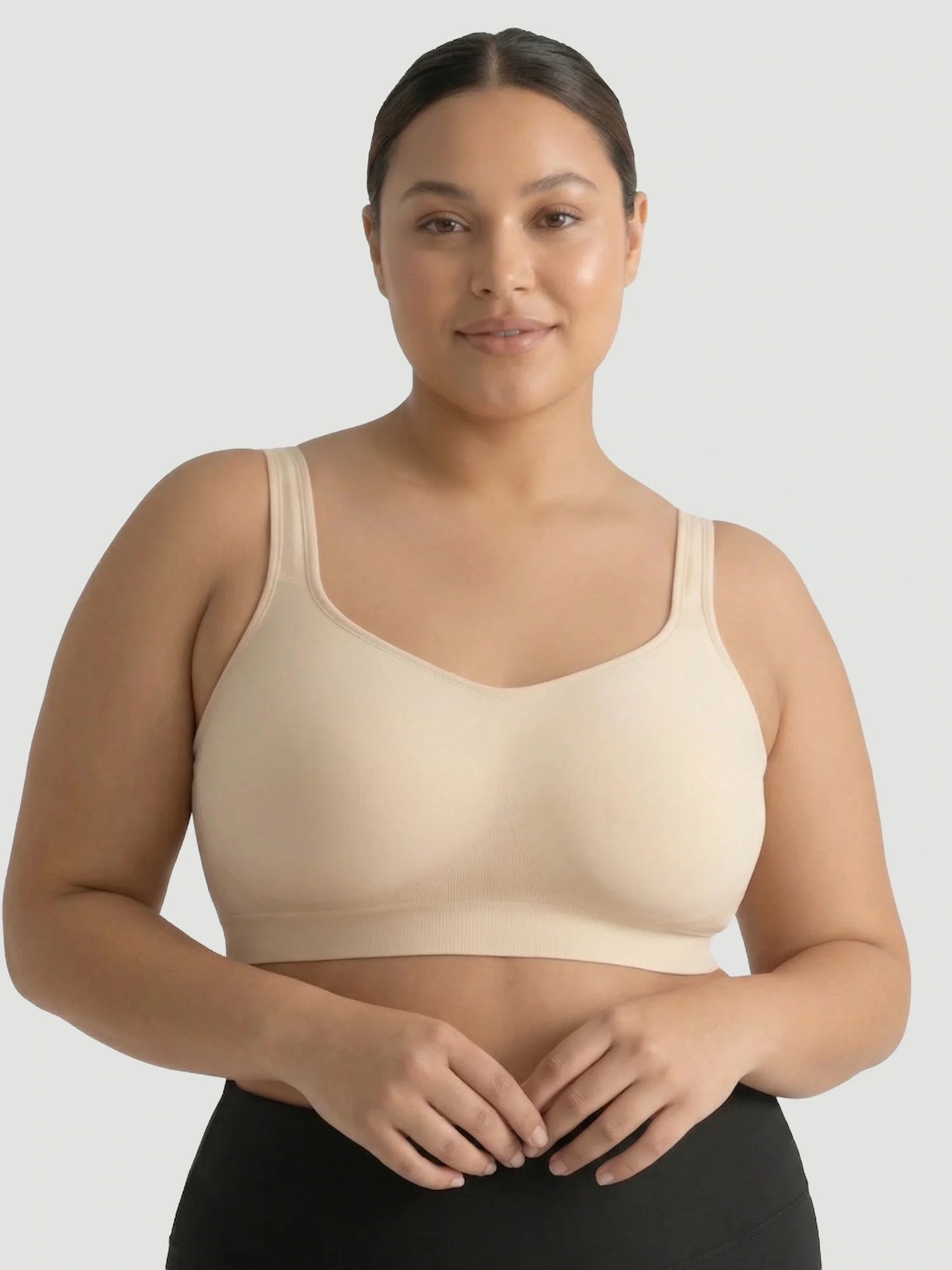 Adjustable Wire Free Shaper Bra (Cups A-FF) + FREE Bra Extender