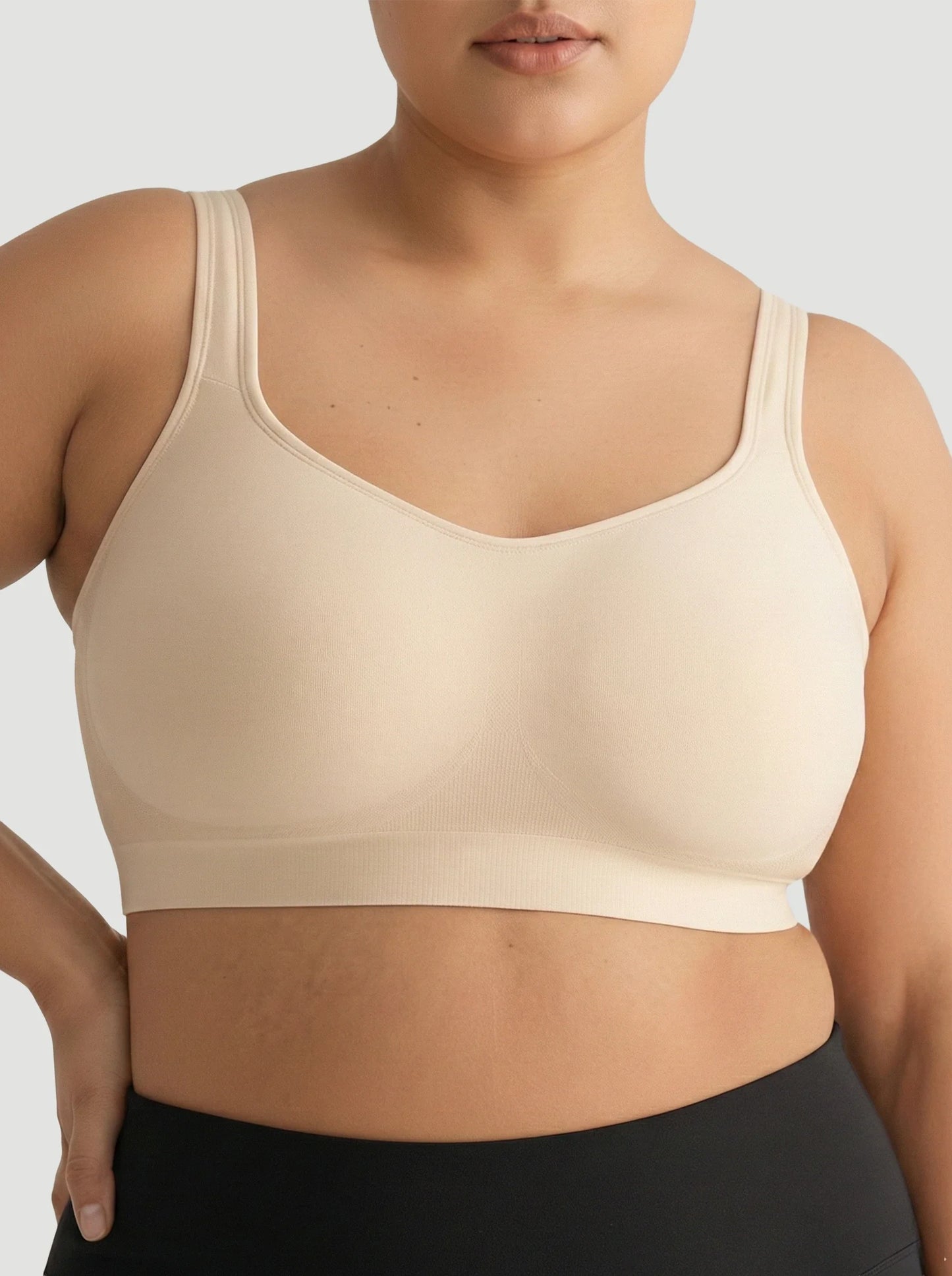 Wire Free Shaper Bra (Cups A-FF) + FREE Bra Extender