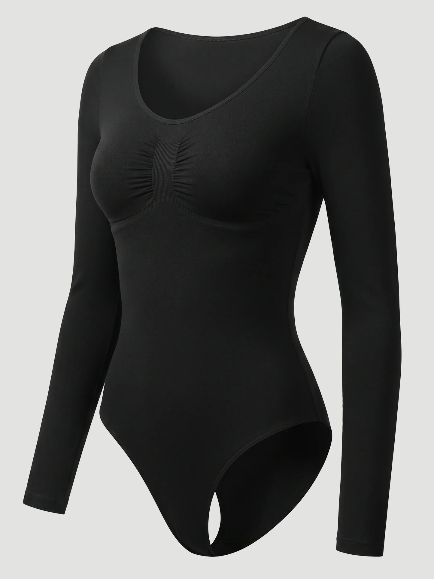Long Sleeve Sculpt Brief Shapewear Bodysuit