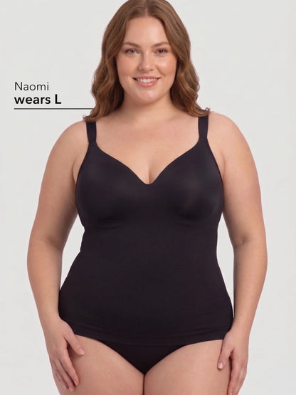2-Pack Ultimate Comfort Built-In Bra Shaper Cami