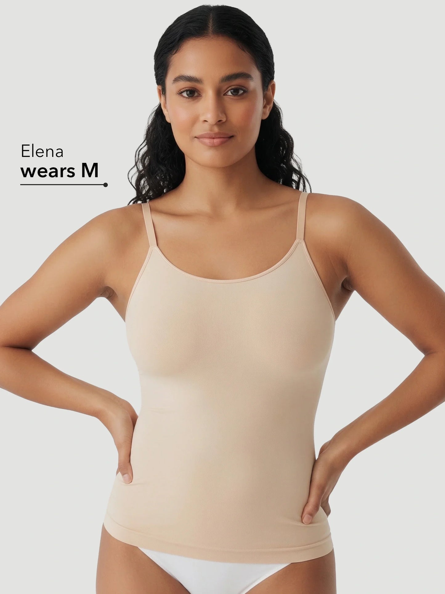 Seamless Shaping Scoop Neck Daily Cami Top
