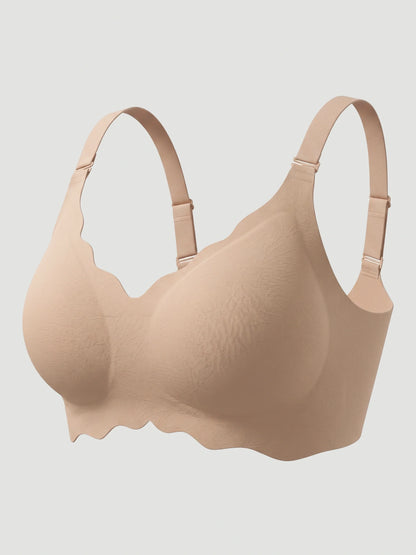 NEW DROP - LIMITED STOCK - Scalloped Push-Up Wireless Jelly Bra