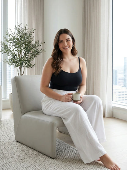 Seamless Shaping Scoop Neck Daily Cami Top