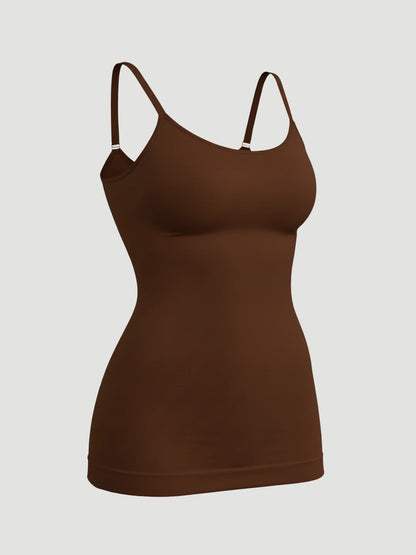 Seamless Shaping Scoop Neck Daily Cami Top
