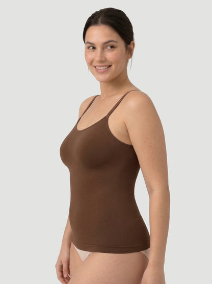 Seamless Shaping Scoop Neck Daily Cami Top