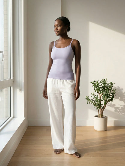 Seamless Shaping Scoop Neck Daily Cami Top