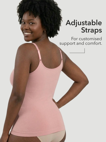 Seamless Shaping Scoop Neck Daily Cami Top