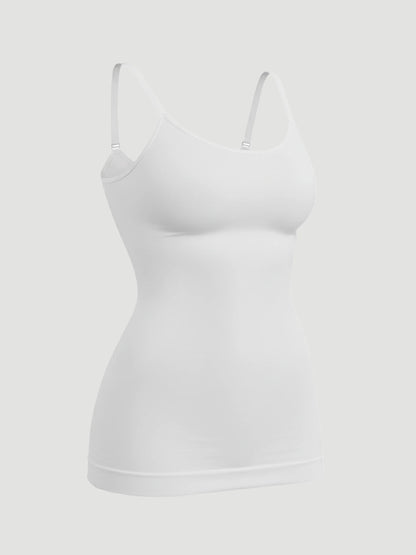Seamless Shaping Scoop Neck Daily Cami Top
