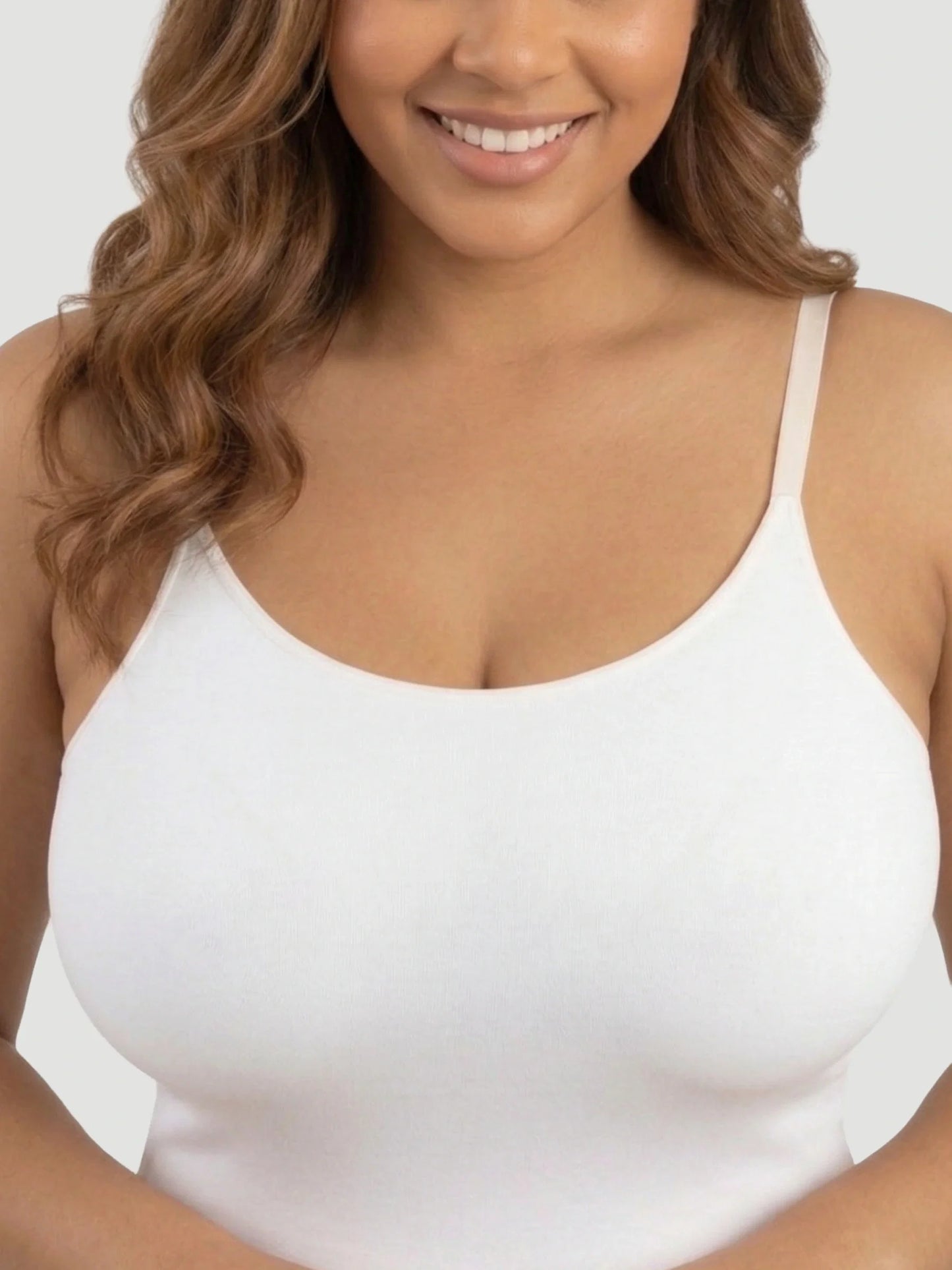 Seamless Shaping Scoop Neck Daily Cami Top