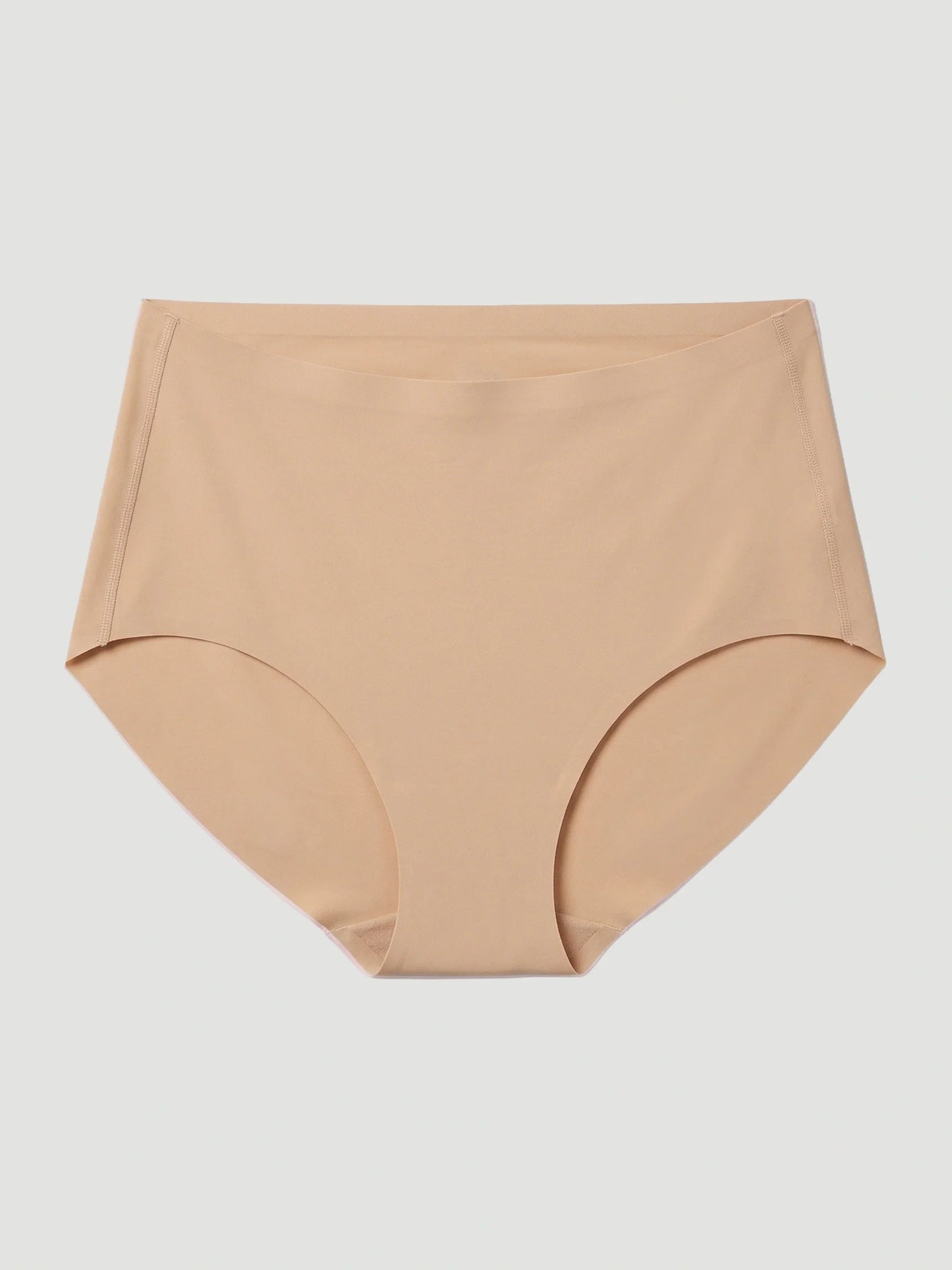 High Waist Seamless Bonded Brief Underwear
