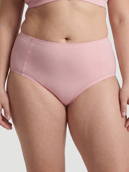 High Waist Seamless Bonded Brief Underwear