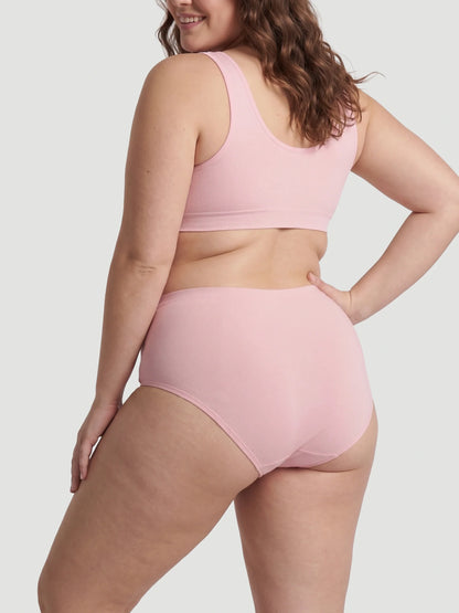 High Waist Seamless Bonded Brief Underwear